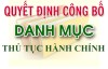 Công bố chuẩn hóa Danh mục và Quy trình nội bộ thủ tục hành chính thuộc thẩm quyền giải quyết của Ngành Văn hóa, Thể thao và Du lịch Tây Ninh