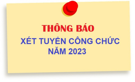 Sở Nội vụ Tây Ninh thông báo xét tuyển công chức năm 2023