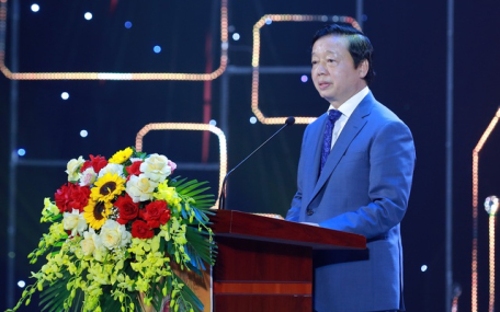 Phó Thủ tướng Trần Hồng Hà: Việt Nam xác định, không gian mới là kinh tế số. Lực lượng sản xuất mới là nhân lực số. Công nghệ và tài nguyên mới là dữ liệu số. Động lực mới là đổi mới sáng tạo - Ảnh: VGP/Minh Khôi