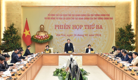 Phó Thủ tướng Chính phủ Trần Lưu Quang: Tập trung rà soát, cắt giảm, đơn giản hóa thủ tục hành chính nội bộ trong từng bộ, ngành, địa phương và giữa các cơ quan hành chính nhà nước với nhau - Ảnh: VGP