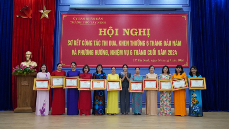 TP. Tây Ninh: Sơ kết công tác thi đua, khen thưởng 6 tháng đầu năm 2024