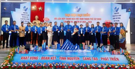 Đại hội Đại biểu Hội liên hiệp Thanh niên Việt Nam Thành phố Tây Ninh nhiệm kỳ 2024-2029