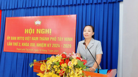 Ủy ban Mặt trận Tổ quốc Việt Nam Thành phố hội nghị lần thứ 2 nhiệm kỳ 2024-2029
