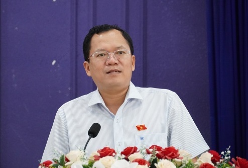 Đại biểu Quốc hội Huỳnh Thanh Phương báo cáo với cử tri kết quả kỳ họp thứ 5, Quốc hội khoá XV
