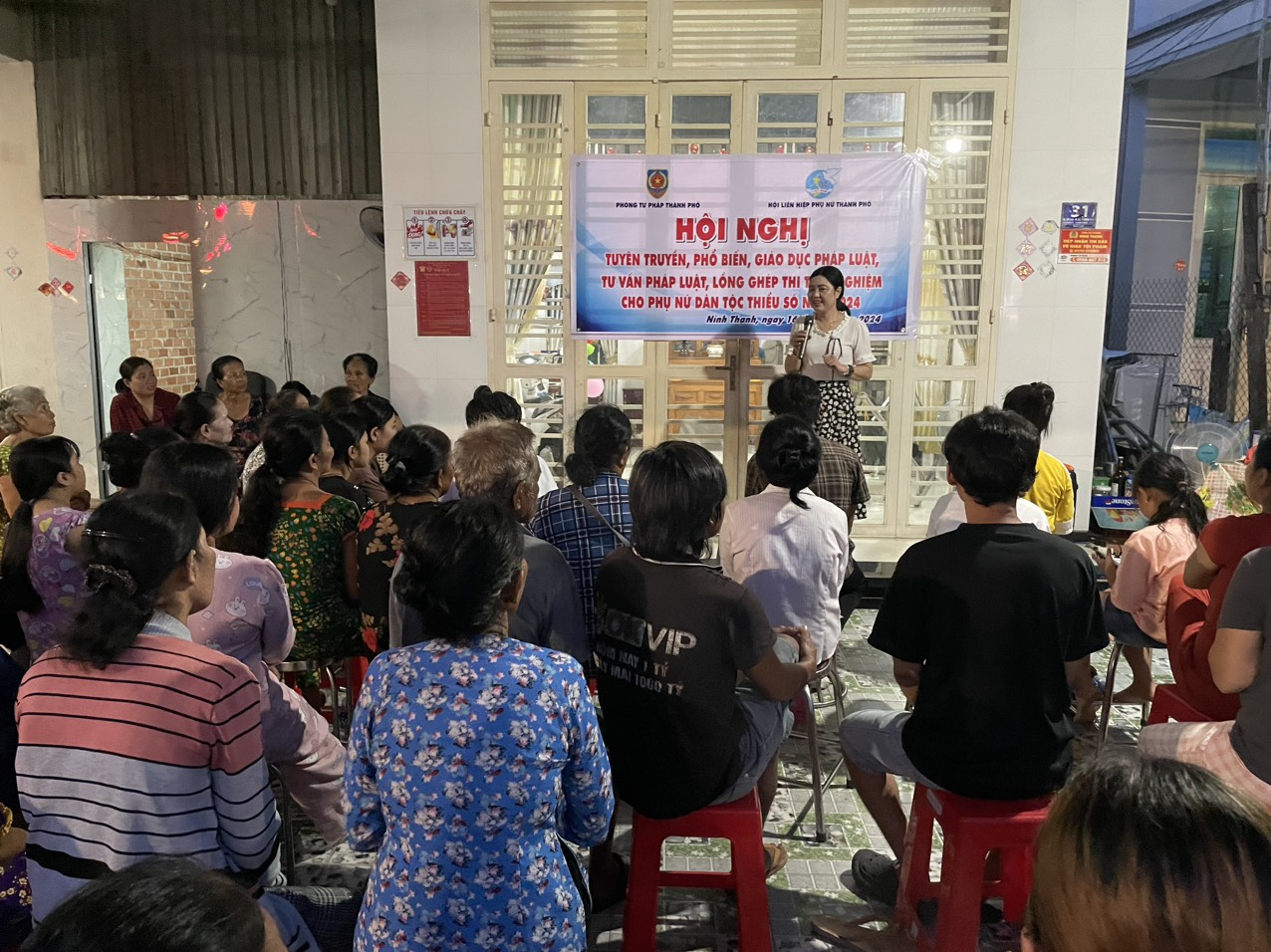 Thành phố Tây Ninh tổ chức hội nghị tuyên truyền, phổ biến, giáo dục pháp luật,  tư vấn pháp luật lồng ghép thi tìm hiểu pháp luật cho phụ nữ là người dân tộc thiểu số
