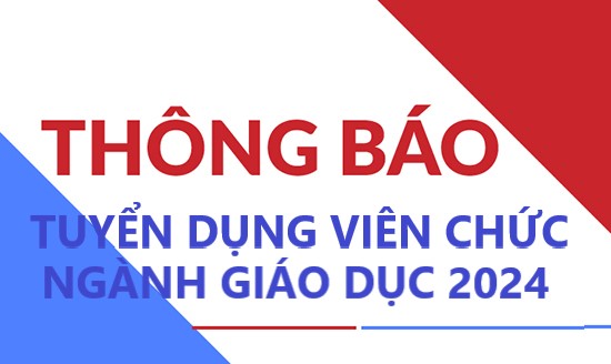 Ủy ban nhân dân thành phố Tây Ninh thông báo tuyển dụng viên chức sự nghiệp giáo dục thành phố Tây Ninh năm 2024
