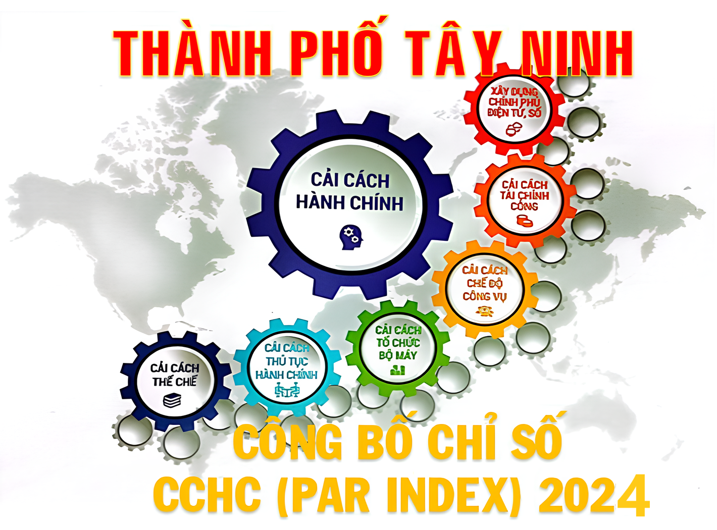 Thành phố Tây Ninh công bố chỉ số cải cách hành chính năm 2024